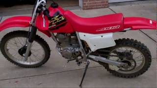 2000 HONDA XR200R - YouTube