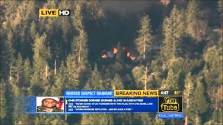 Christopher Dorner - Police Scanner - Cabin Burning