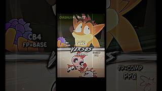Crash Bandicoot vs Blossom ( #crashbandicoot #vs #powerpuffgirls ) #edit #wis #shorts #wisedit