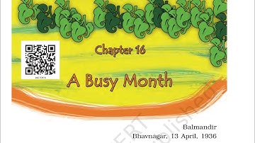 Class 4, EVS chapter 16 A Busy Month solution with explanation