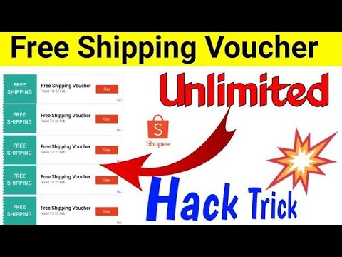 Shopee free shipping voucher unlimited hack How to get unlimited free shipping voucher shopee..
