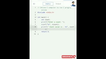 Getting input from user and printing to output screen using c in tamil | #happycoding #cprogramming