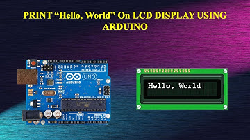 Print Hello World! On LCD Display using Arduino Uno By Technoesolution | #Arduinotutorial