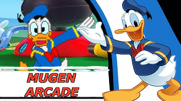 Mugen Arcade Mode with Donald Duck by Warner