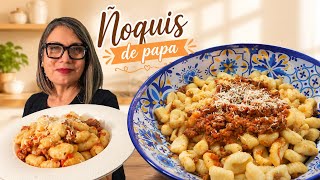 Como hacer Ñoquis de papa Paso a Paso - SilvanaCocina 