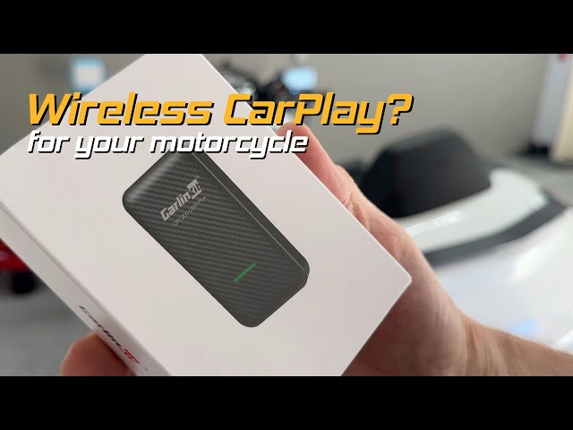 Wireless CarPlay / Android Auto for Your Motorcycle - CarlinKit Setup Part 1 class=