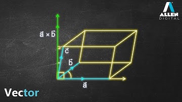 Vector | Scalar Triple Product | Mathematics | Recorded Course | ALLEN Digital