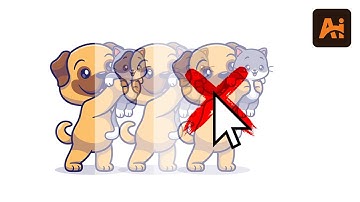 Không di chuyển được vật thể trong Adobe Illustrator | Can