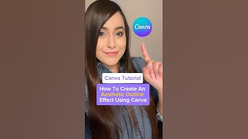 Canva-zelfstudie: een esthetisch contoureffect creëren met Canva!