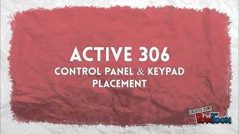 Active 306 Burglar Alarm