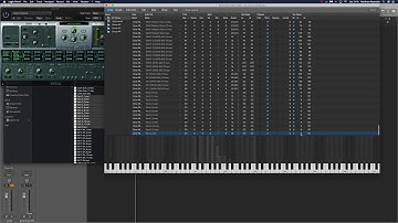 Making An EXS24 Instrument Using Drum Sample Wav Files In Logic X