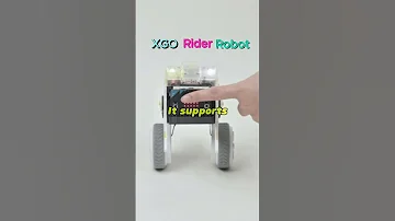 XGO Rider Dual Wheeled Foot Robot Kit CM4 Version Xgo Ai Xgorider Xgoriderrobot Shorts Robot 