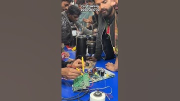 AC PCB PRACTICAL CLASS,JOIN AC PCB TRAINING #acpcbrepair #acrepairingcourse #airconditioner #shorts