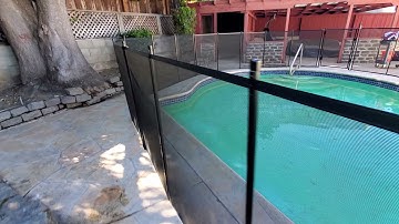 Nor-Cal Child Protective Pool Fence by Amy In Milbrae CA