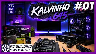 PC Building Simulator: Começando do ZERO na Montagem de PCs! 🔥