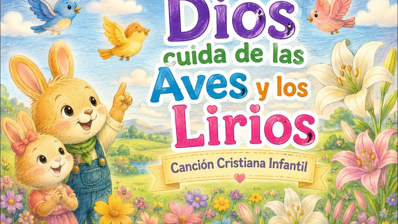 Watch Dios Cuida de las Aves y los Lirios | Canción Cristiana Infantil sobre la Provisión de Dios on YouTube Watch Dios Cuida de las Aves y los Lirios | Canción Cristiana Infantil sobre la Provisión de Dios on YouTube