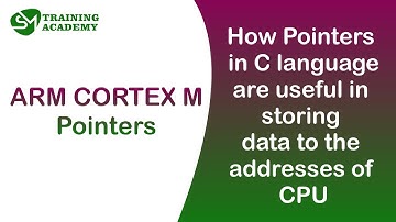 what are pointers in c  | Embedded Systems