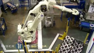 Robotic solution for CNC machine tending