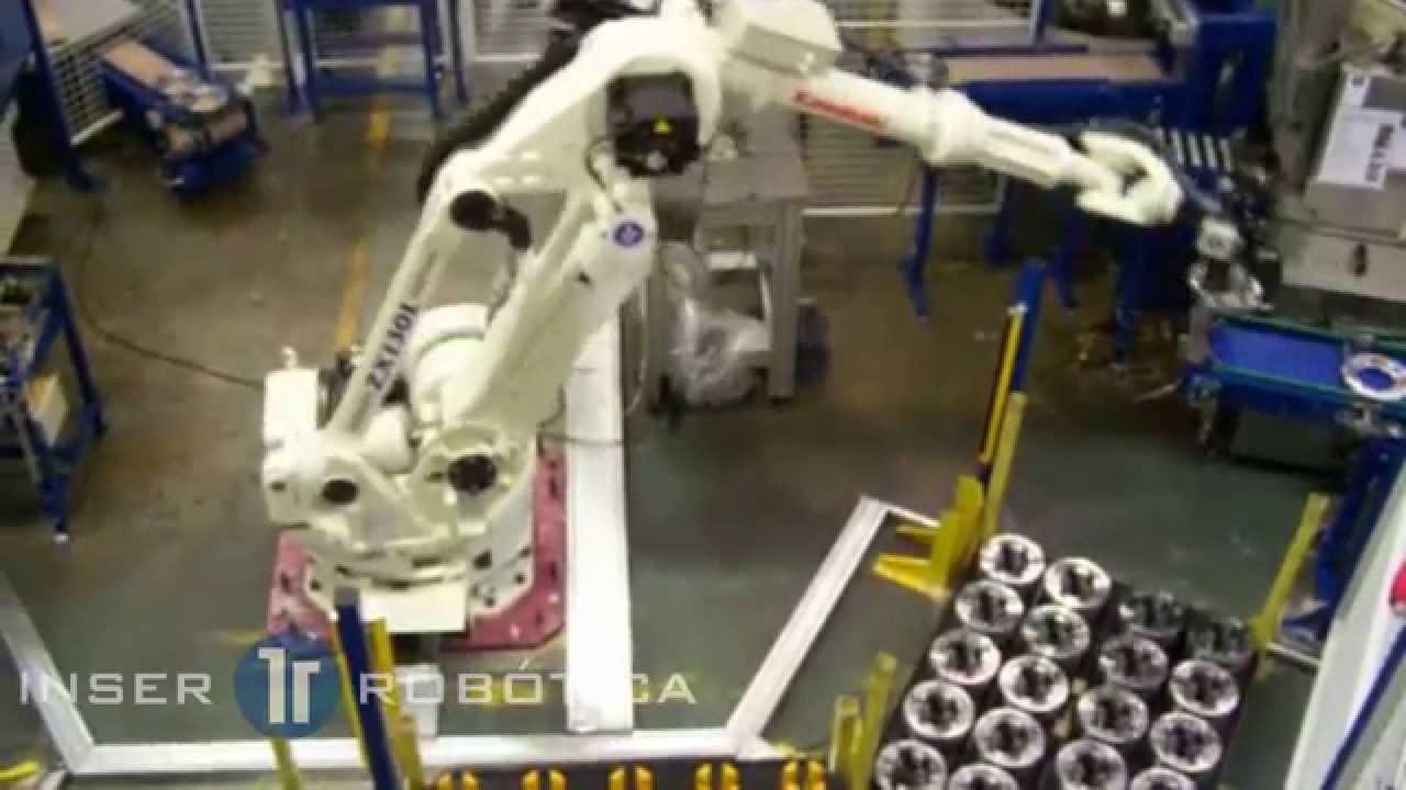 Robotic solution for CNC machine tending - YouTube