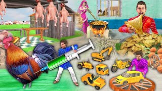 Top Amazing Best Hindi Stories Collection Street Food Challenge Jadui Kahani Comedy Video Collection