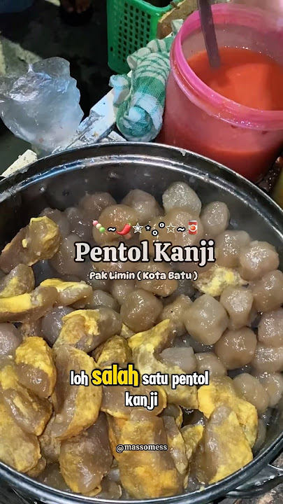 Pentol Jadul, Nang Daerah mu opo seh ono ?? #pentoljadul #cilokkanji #cilokbatumalang #kuliner