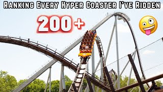 Ranking EVERY Hyper Coaster I’ve Ridden (2023)