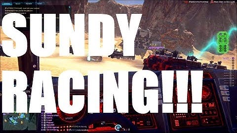 Planetside Sunderer Racing