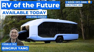 Pebble Flow Electric RV Tour w/ Founder &amp; CEO Bingrui Yang | Clips