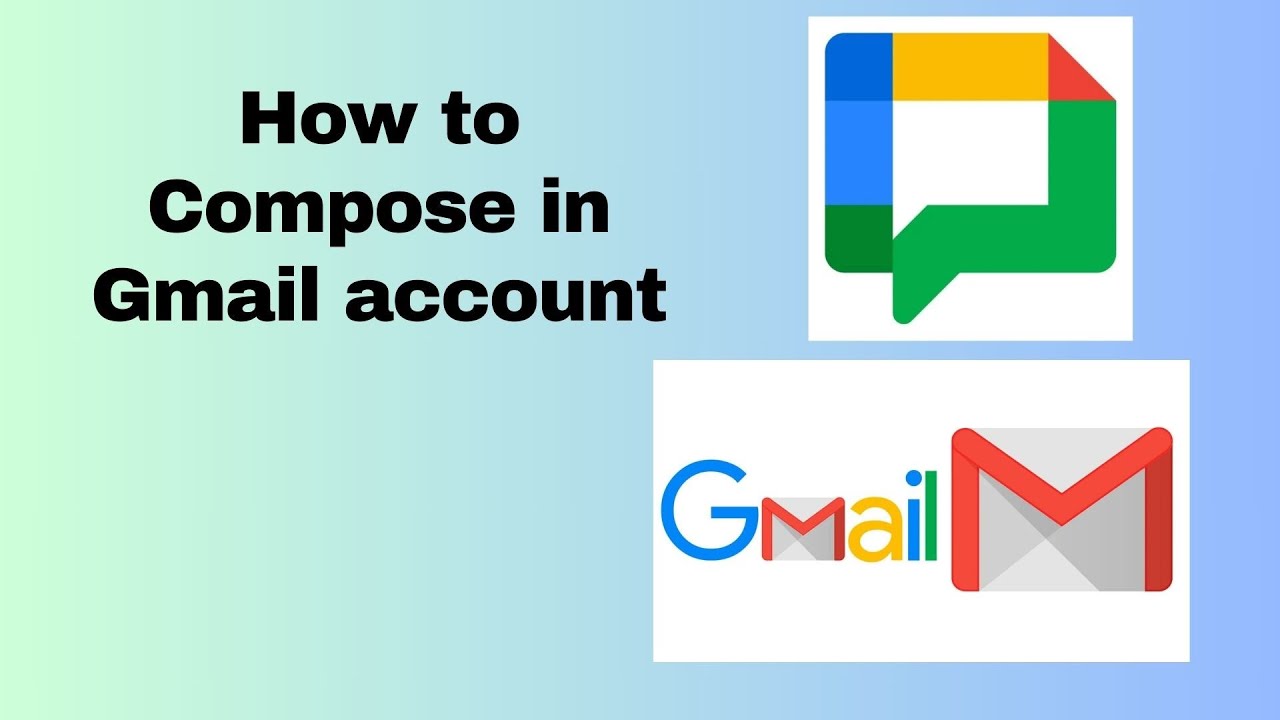 Compose Work Account How to Compose in Gmail account - YouTube