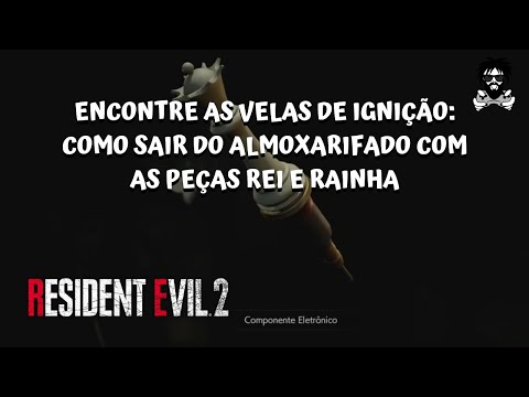 Vídeo: Resident Evil 2 - Locais De Plugues De Rei, Rainha E Torre, Solução De Quebra-cabeça Da Sala De Armazenamento De Suprimentos