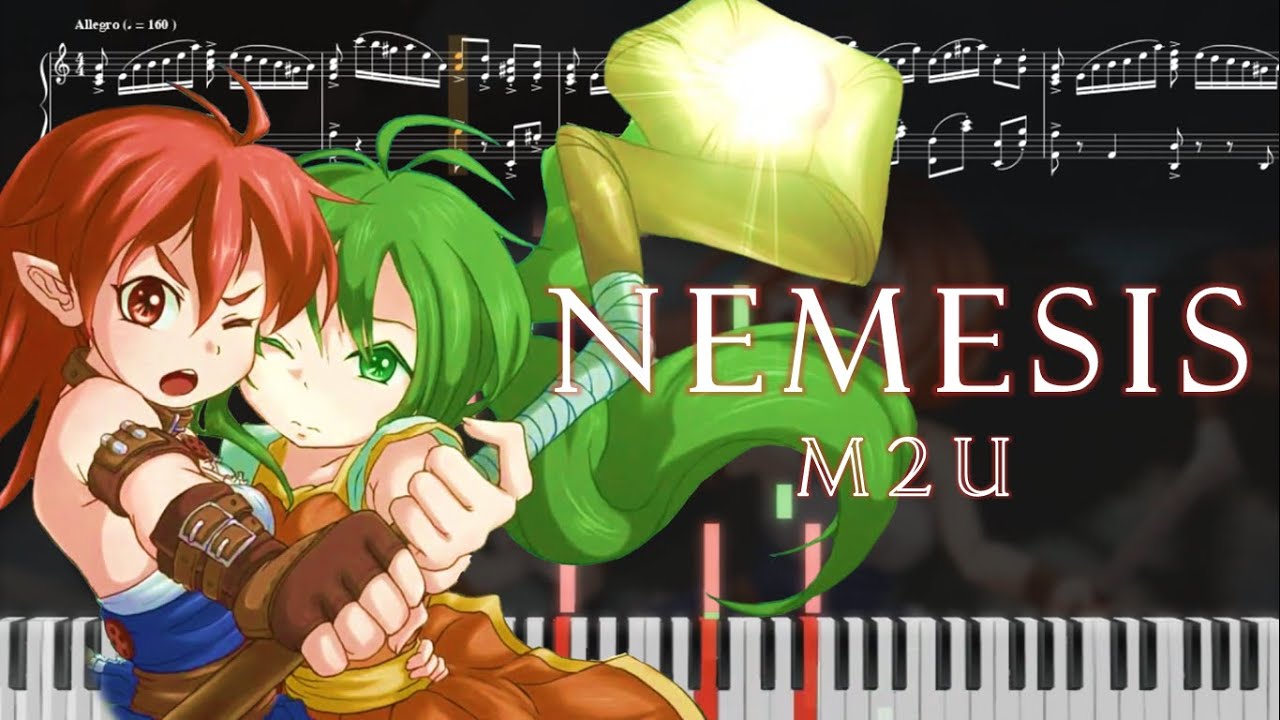 M2U - Nemesis(Pump It Up Soundtrack)[Piano Arrangement]