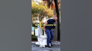 Motorized Toilet at the Drive Thru Prank! 🚽💨 Fart 1! 💩 #shorts