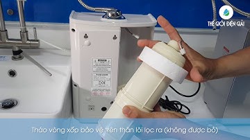 Hướng dẫn thay lõi máy Biontech BTM 207D