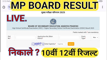 MP Board 10th 12th Result 2025: How To Check Your Results Online