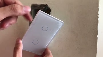 Cách đấu nối công tắc 2 nút Hunonic