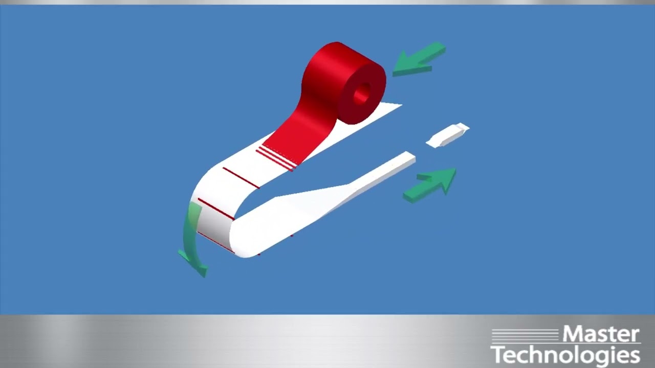 Easy Opening Applicator for Flow-Pack Packages by Master Technologies