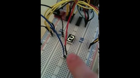 ATTiny45 Dice