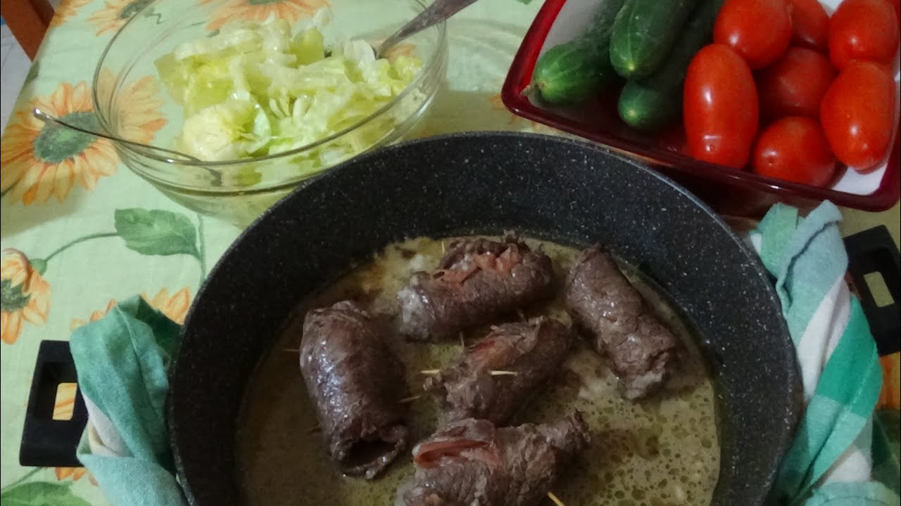 Быстрые рецепты мясных рулетов # 6