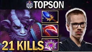 OG.TOPSON RIKI WITH 21 KILLS - AMAZING - DOTA 2 7.23E GAMEPLAY