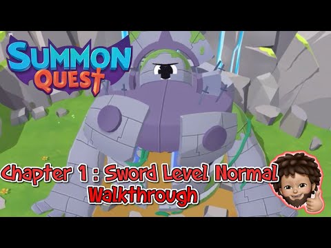 Summon Quest - Chapter 1 : Sword Plain Normal Level Walkthrough