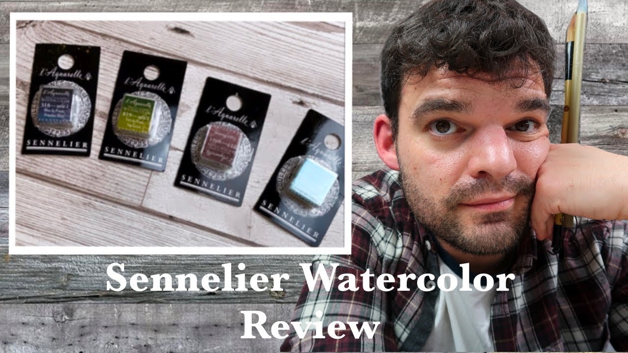 Sennelier L'Aquarelle Watercolor Review limited palette portrait