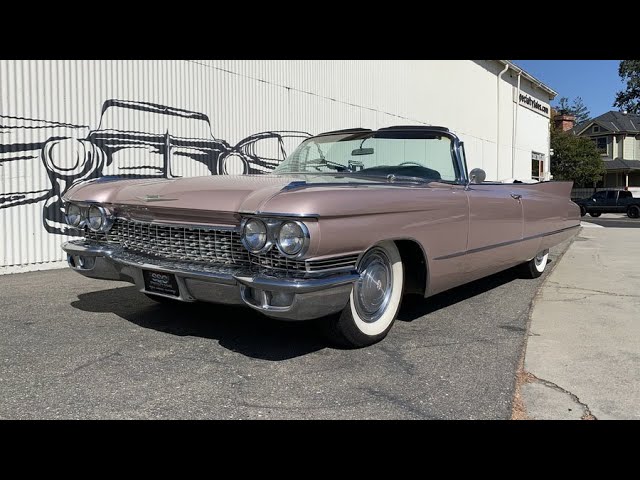 P10555 1960 Cadillac Series 62 2 Door Convertible