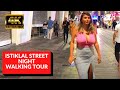 🇹🇷 ISTIKLAL STREET NIGHT WALKING TOUR IN 4K! | AUGUST2021 | MOST POPULAR DESTINATION IN ISTANBUL |