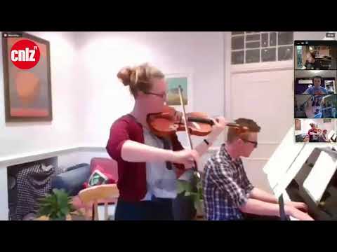 Bartok Hungarian Rhapsody (Rhapsody No. 1) played on violin and piano from the Lantivet Duo.