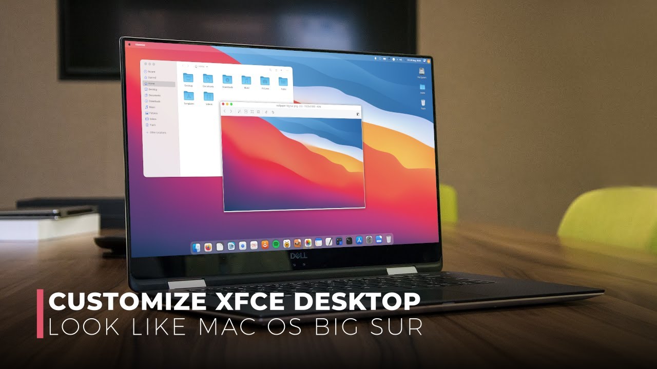 Customize Your Xfce Desktop Look Like Macos Big Sur Version 1 0 Youtube