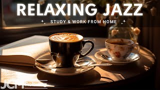 Live Coffee - Relaxing Jazz Playlist For Studying & Working From Home