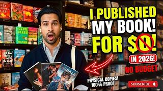 How I Published My Book in 2026 With $0 (Step-by-Step)