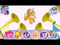 🌈 My Little Pony Harmony Quest 🦄 Applejack Shake N Break Rarity Uncover and Stylize Find Hidden Keys