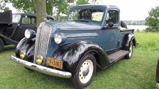 BEAUTIFUL 1936 DODGE PICKUP TRUCK IN GRANBY QC - JULY 2018
