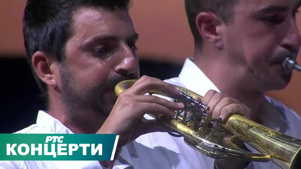 Nastup trubačkog orkestra Željka Stefanovića i Aleksandra Petronijevića, Arilje / Guča 2022